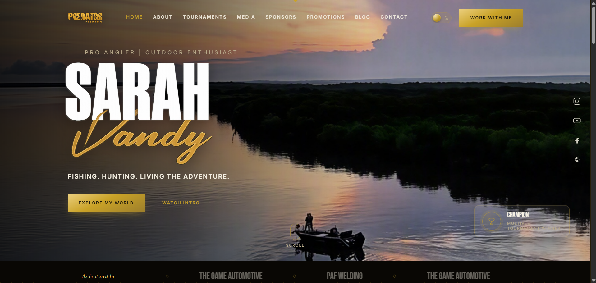 Sarah Vandy | Predator Fishing preview